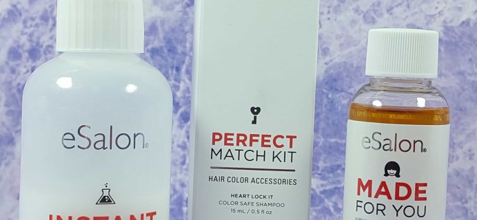 February 2017 eSalon Custom Hair Color Subscription Review + Coupon