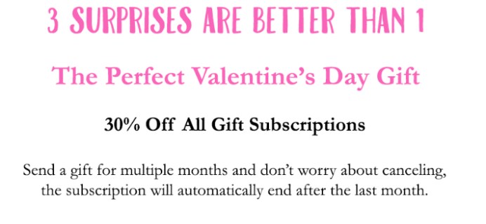Taste Trunk Valentine’s Day Sale: 30% Off Gift Subscriptions!