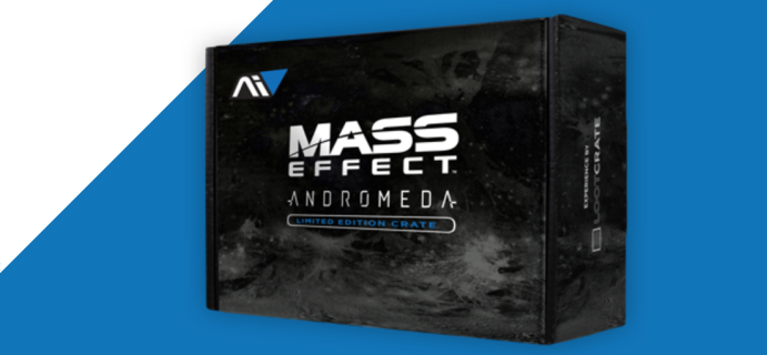Loot Crate Mass Effect: Andromeda Limited Edition Crate Complete Spoilers!