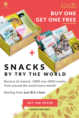 Try The World Snack Box Coupon: Buy One Get One FREE!