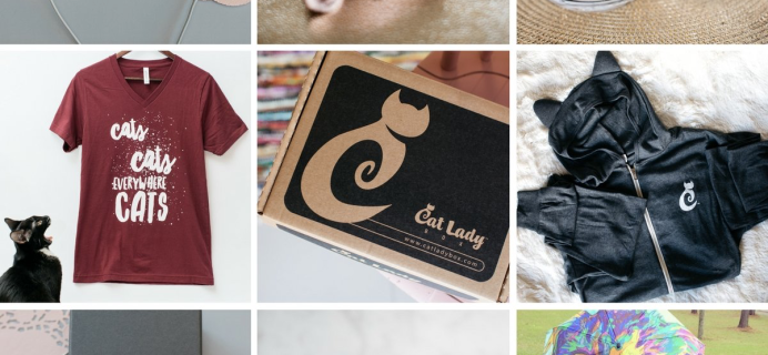 Today Only – Save 20% On  August 2017 Cat Lady Box!