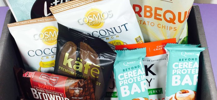Snack Sack February 2017 Subscription Box Review & Coupon 