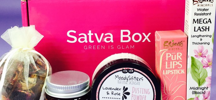 Satva Box February 2017 Subscription Box Review + Coupon  