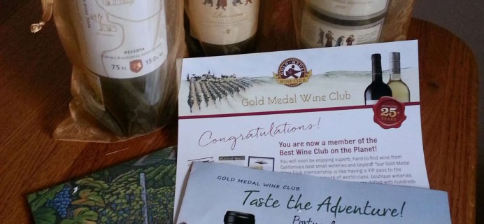 Gold Medal Wine Club March 2017 Subscription Box Review & Coupon – International Series