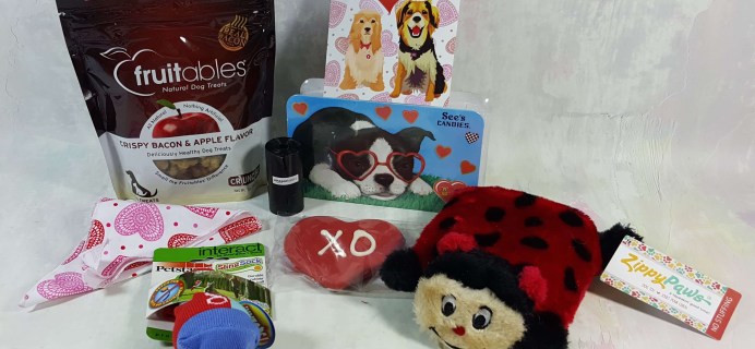 Wigglebutt Box Dog Subscription Box Review – February 2017