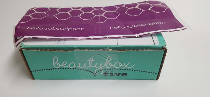 Beauty Box 5 March 2017 Subscription Box Review & Coupon
