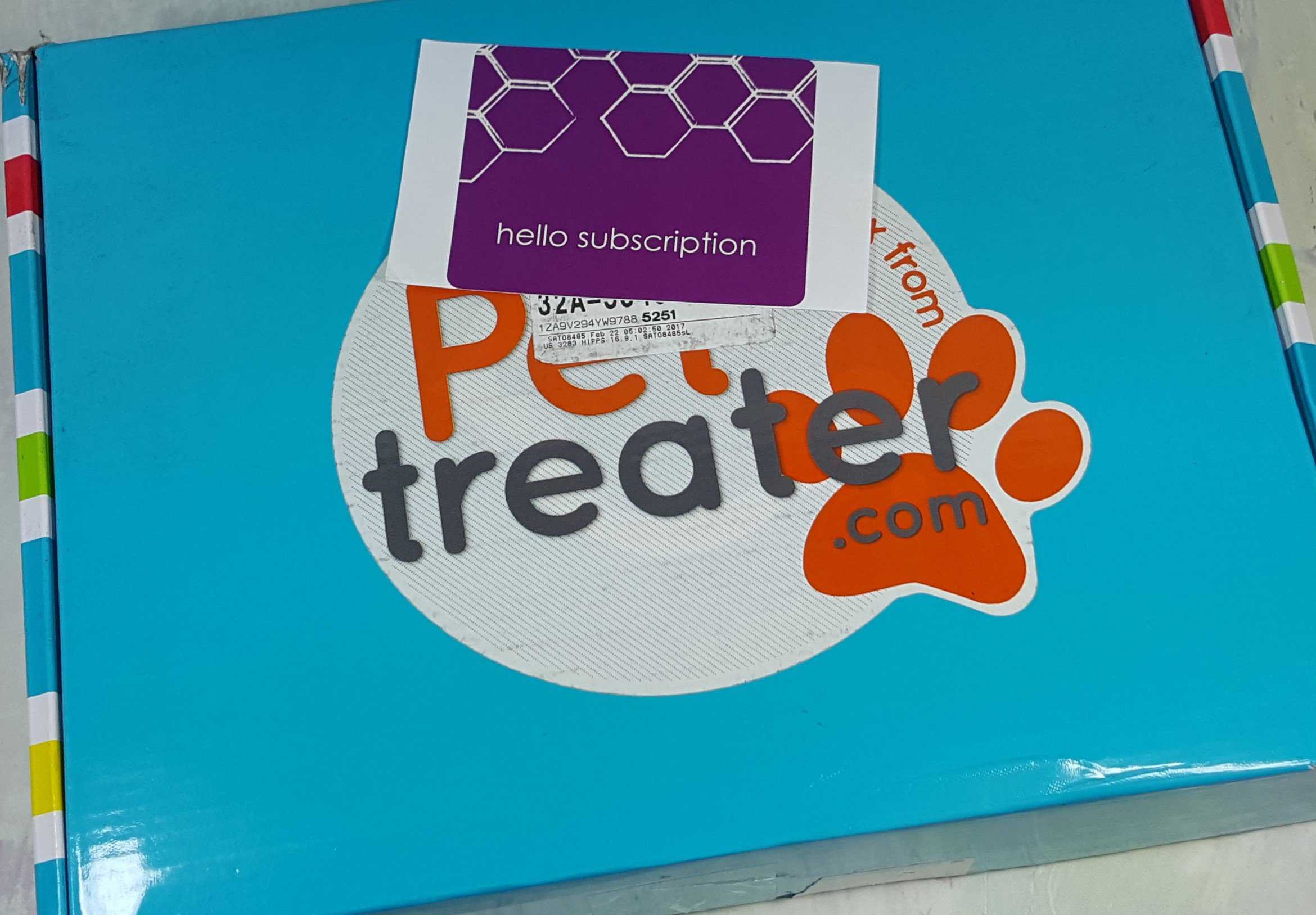 Pet Treater Dog Subscription Box Review + Coupon - February 2017