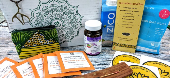 BuddhiBox Yoga Subscription Box Review + Coupon – March 2017