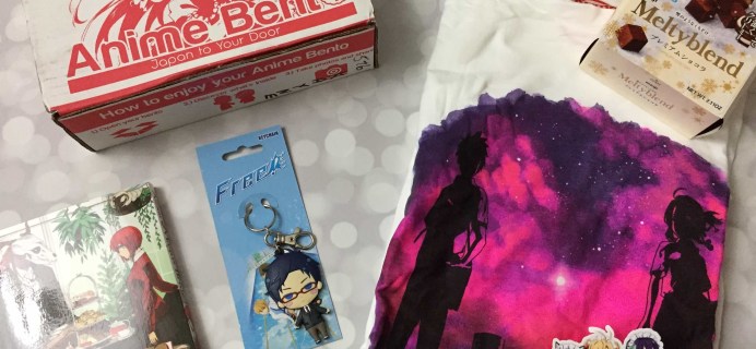 Anime Bento February 2017 Subscription Box Review & Coupon