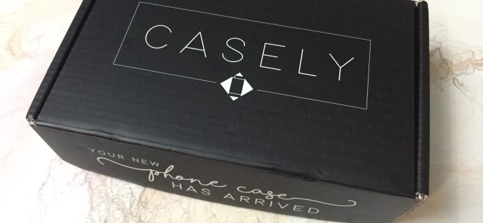 Casely March 2017 Subscription Box Review + Coupon!