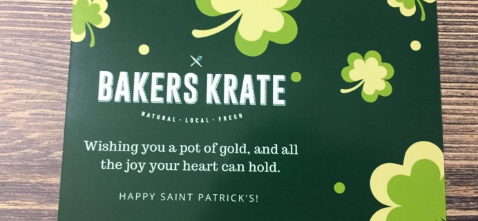 Bakers Krate March 2017 Subscription Box Review & Coupon