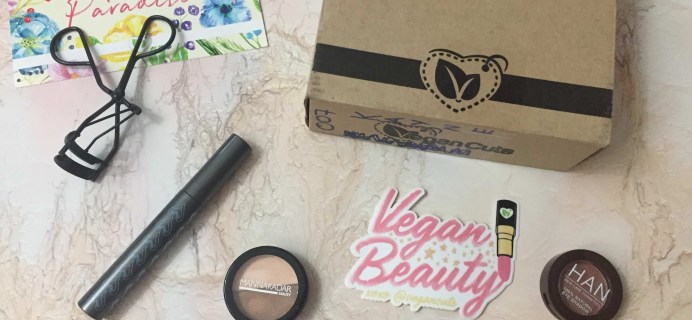 Vegan Cuts Makeup Box Spring 2017 Subscription Box Review