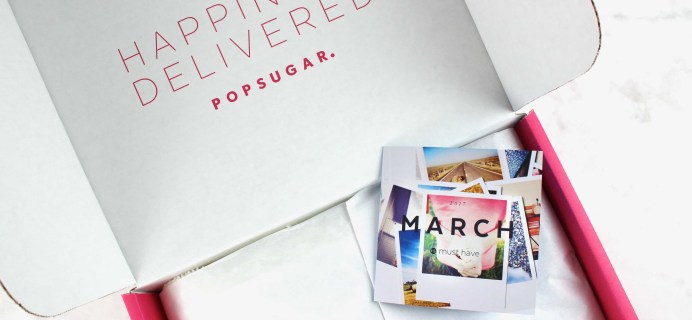 POPSUGAR Must Have Box March 2017 Review & Coupon