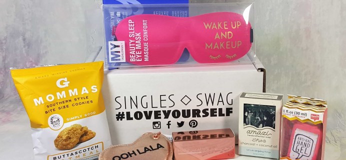 SinglesSwag Subscription Box Review & Coupon – March 2017