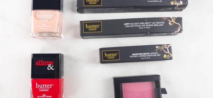 Butter London Mystery Box Review – March 2017