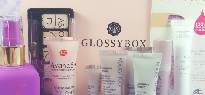 March 2017 GLOSSYBOX Subscription Box Review
