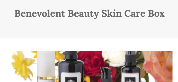 Benevolent Beauty Skincare Limited Edition Box Available Now