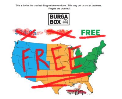 Burgabox Free Nationwide Shipping Available Now + Coupon!