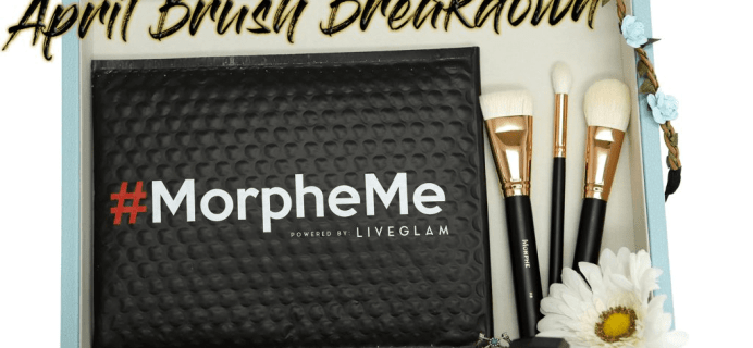 MorpheMe April 2017 Brush Club Spoilers + Coupon!