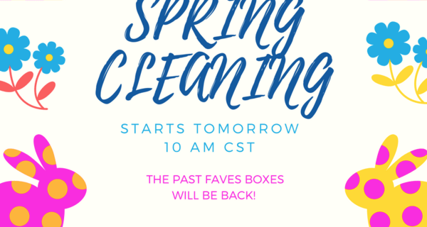 LuxePineapple Post Spring Cleaning Mystery Boxes Starts at 11 Eastern!
