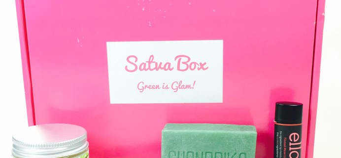 Satva Box March 2017 Subscription Box Review + Coupon 