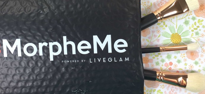 MorpheMe Brush Club April 2017 Subscription Box Review + Free Brush Coupon!