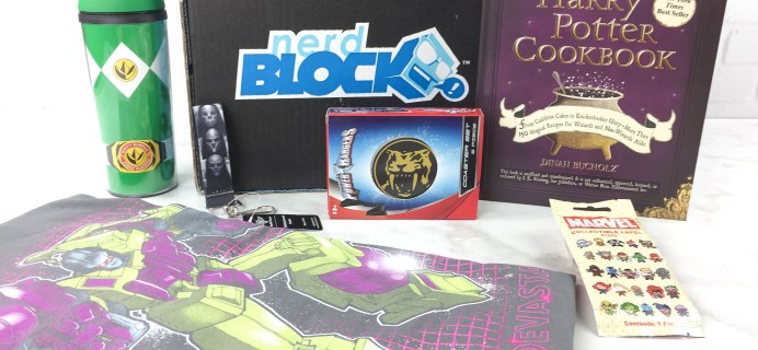 Nerd Block March 2017 Subscription Box Review + Coupon