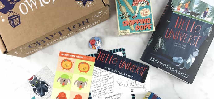 OwlCrate Jr. March 2017 Box Review + Coupon
