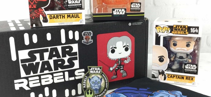 Smuggler’s Bounty March 2017 Subscription Box Review – REBELS!