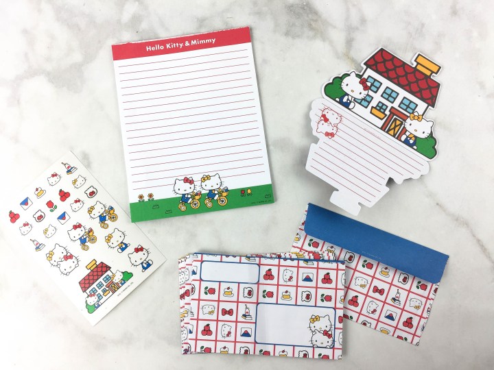 Sanrio Hello Kitty Stationery Set With Envelopes Letter Set Mimmy