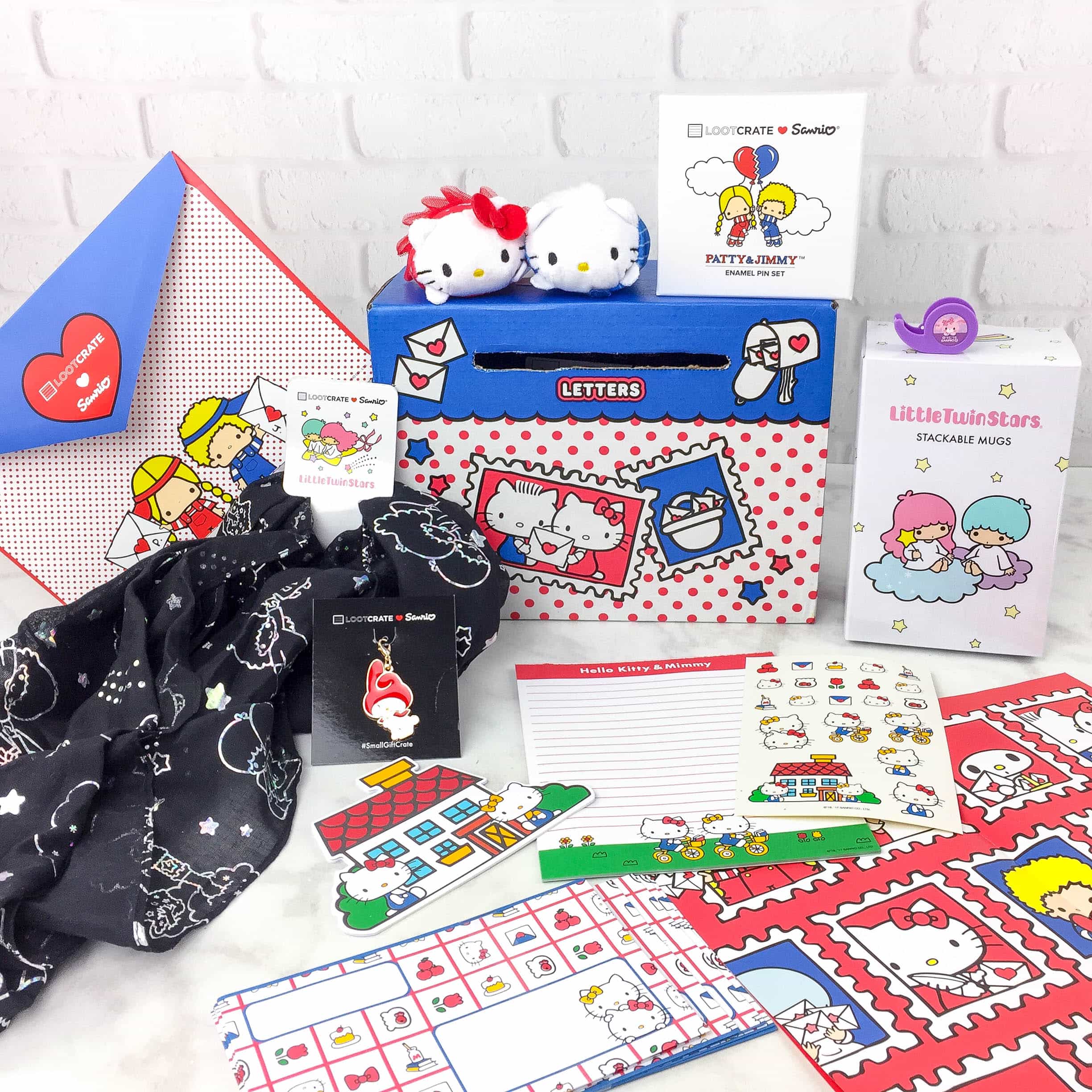 Sanrio Hello Kitty and Friends Crate from LootCrate - My 3 Little Kittens