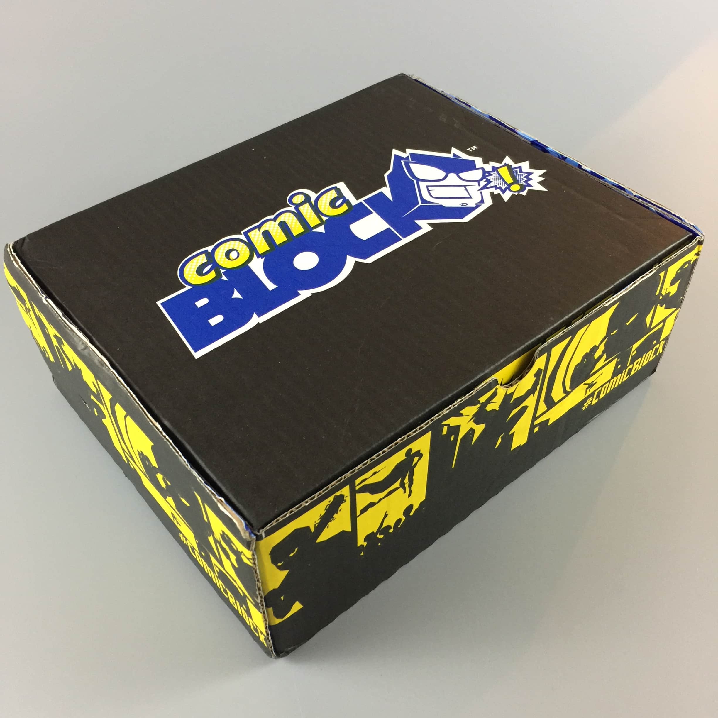 Comic Block Subscription Box Review & Coupon March 2017 Hello