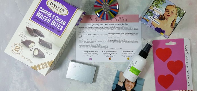 SinglesSwag Subscription Box Review & Coupon – April 2017