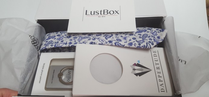 LustBox April 2017 Subscription Box Review + Coupon