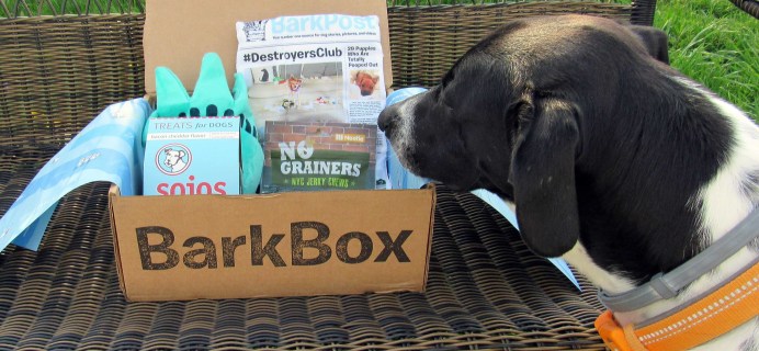 Barkbox April 2017 Subscription Box Review + Coupon – Large Dog