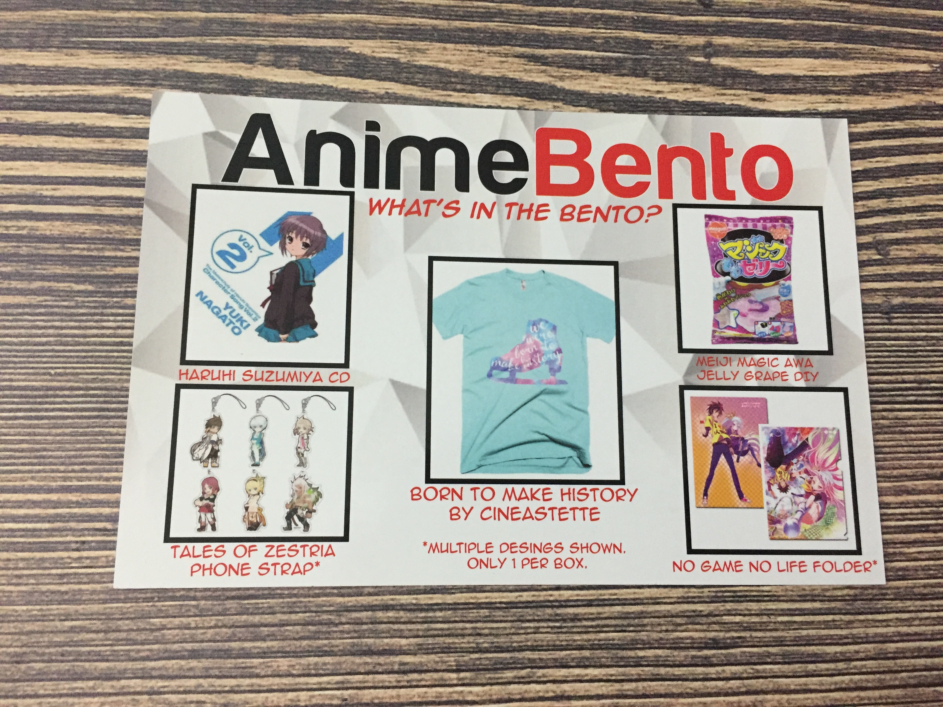 Anime Bento March 2017 Subscription Box Review Coupon Hello   IMG 6911 