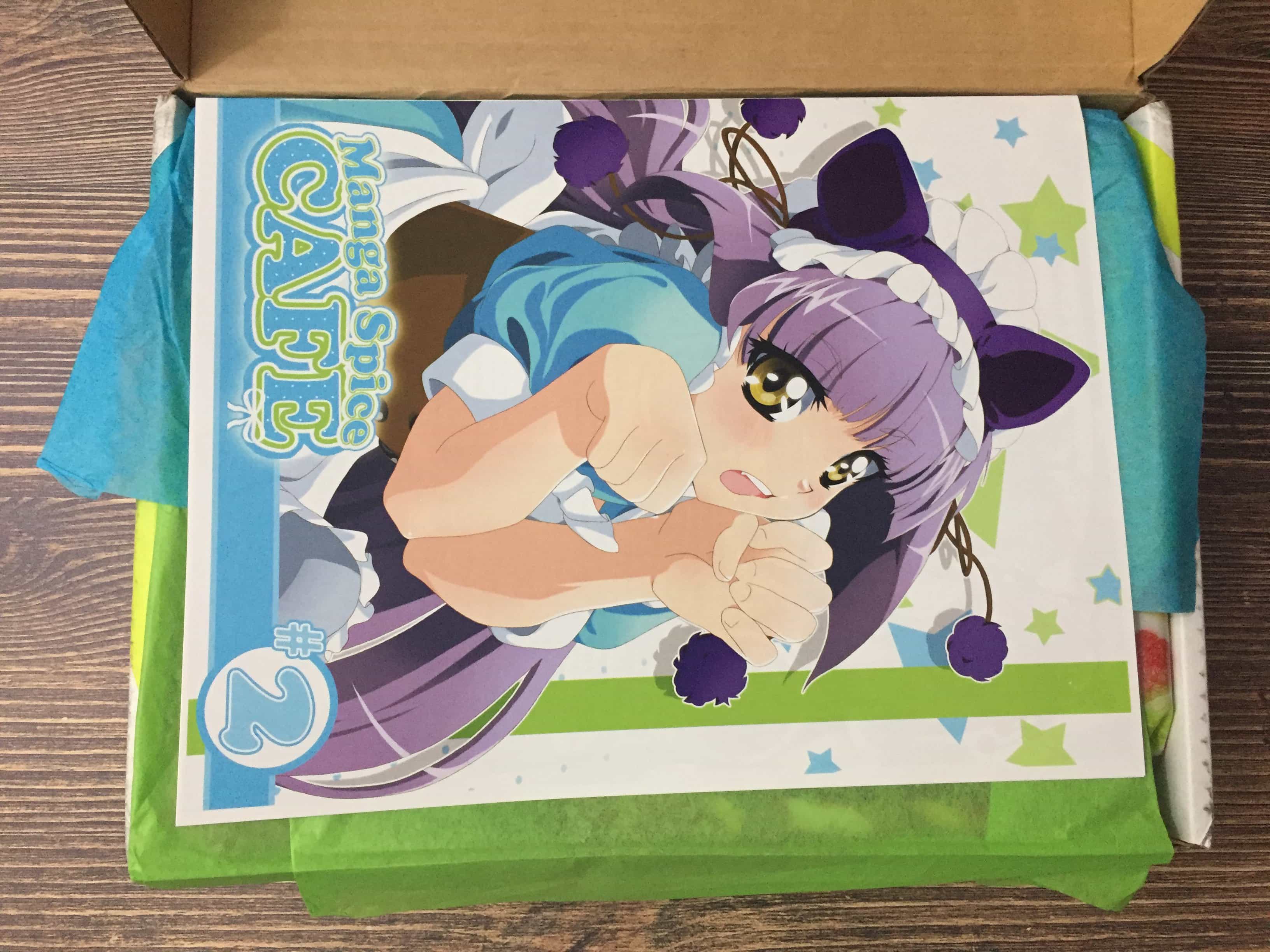 Manga Spice Cafe April 2017 Subscription Box Review - Hello Subscription
