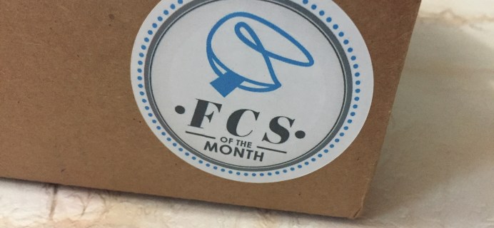 FCS of the Month April 2017 Subscription Box Review