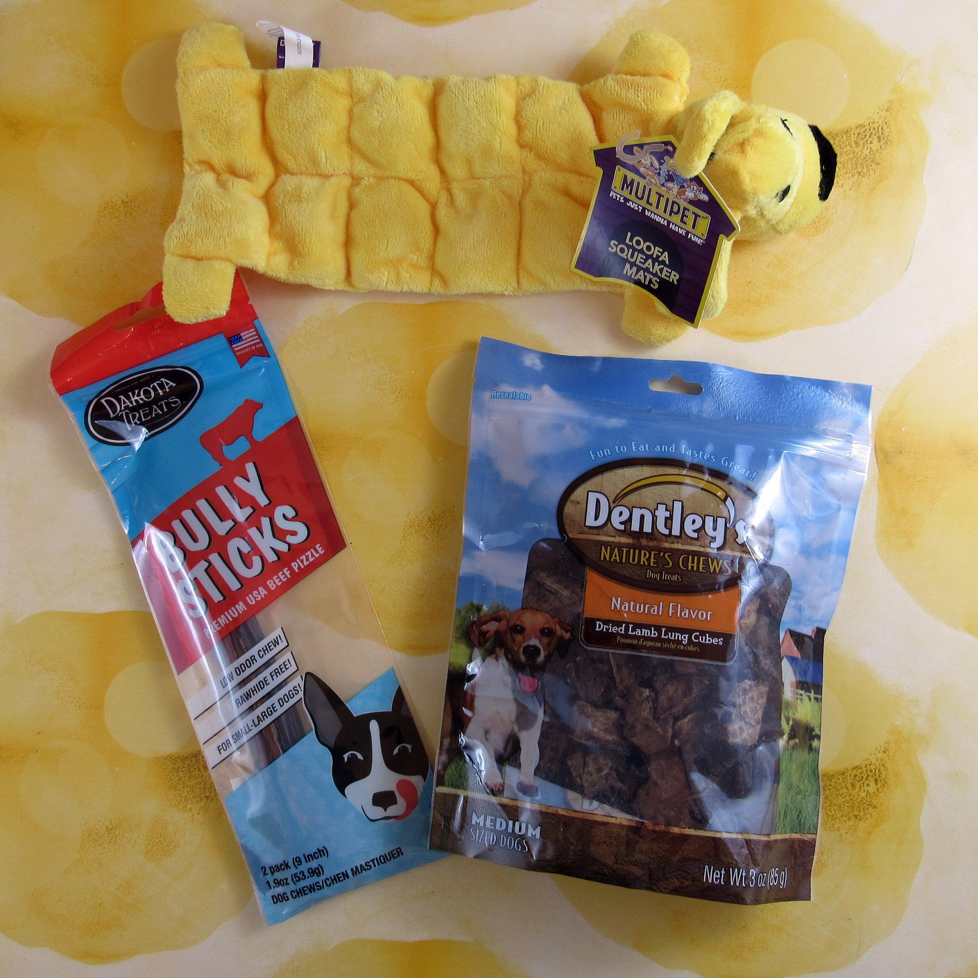 Mini Monthly Mystery Box for Dogs April 2017 Subscription Box Review