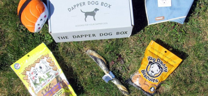 The Dapper Dog Box April 2017 Subscription Box Review + Coupon