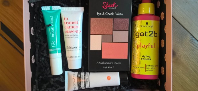 GLOSSYBOX UK Subscription Box Review – March 2017
