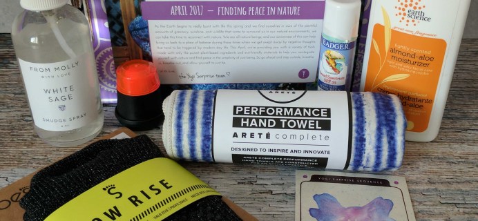 Yogi Surprise Subscription Box Review + Coupon – April 2017