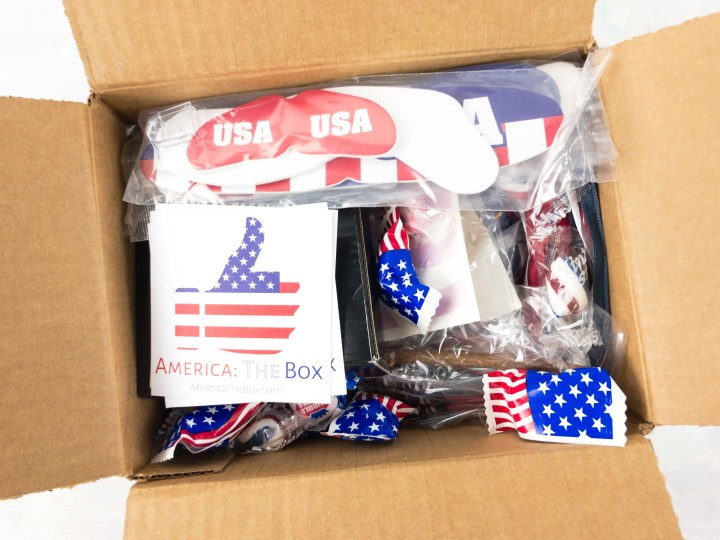 America: The Box April 2017 Subscription Box Review + Coupon - Hello ...