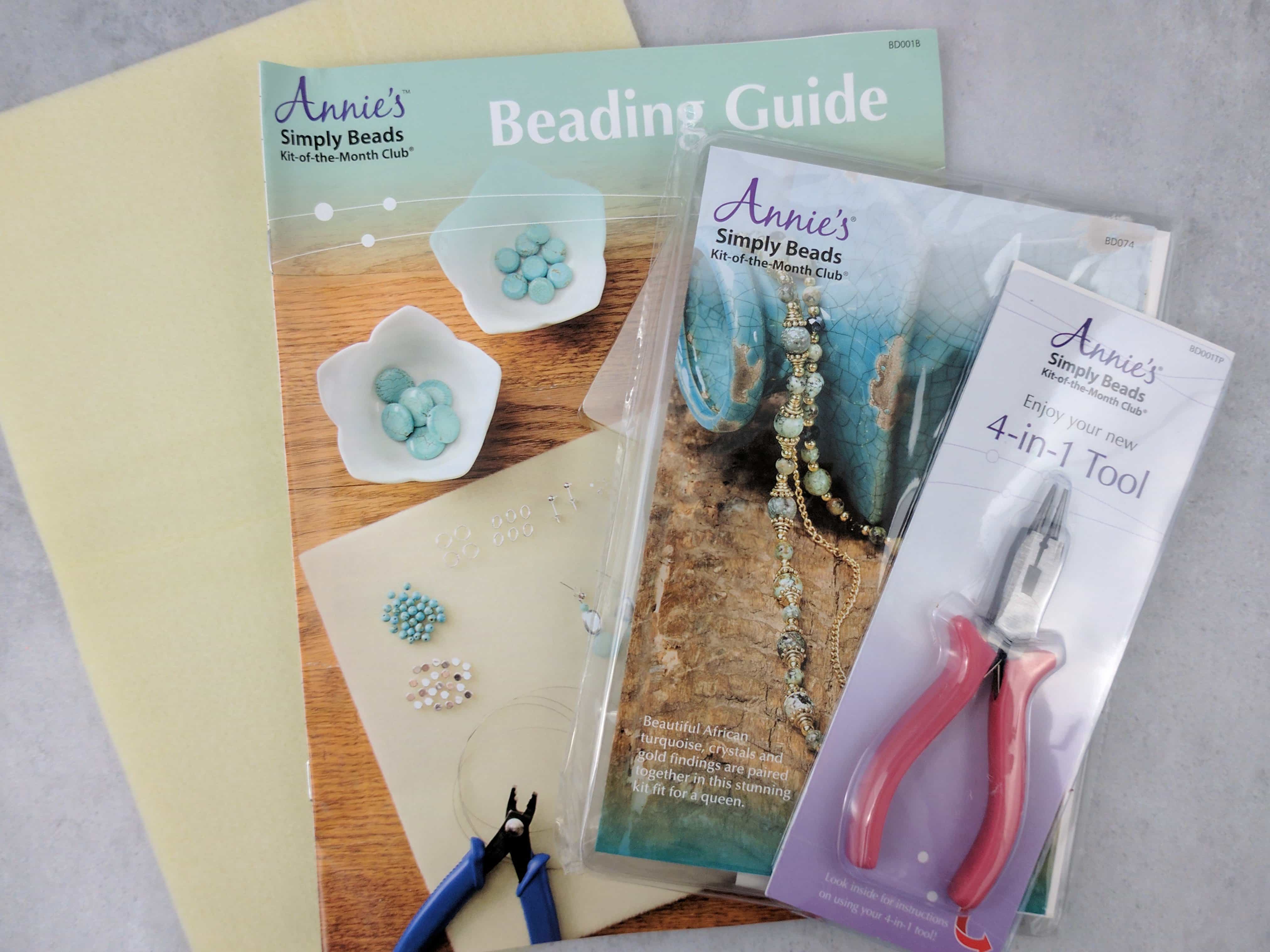 Annie's Simply Beads KitoftheMonth Club March 2017 Subscription Box