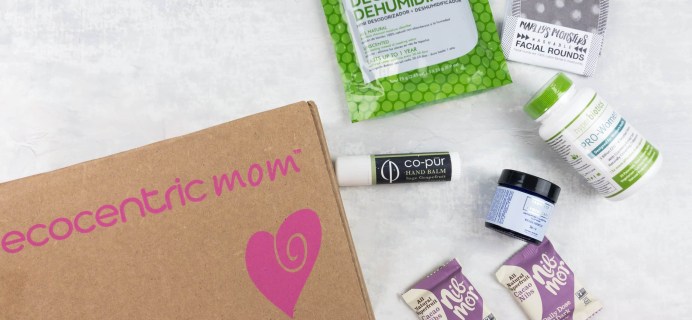 Ecocentric Mom March 2017 Subscription Box Review + Coupon – Mom Box