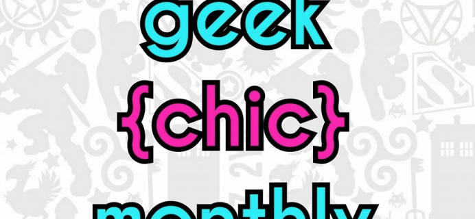 Geek Chic Monthly July 2017 Spoiler #1 + Coupon!