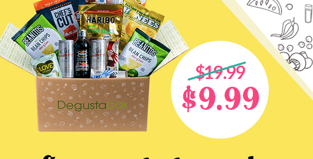 Degustabox June 2017 Spoiler #2 + First Box $9.99 + Free Gift!