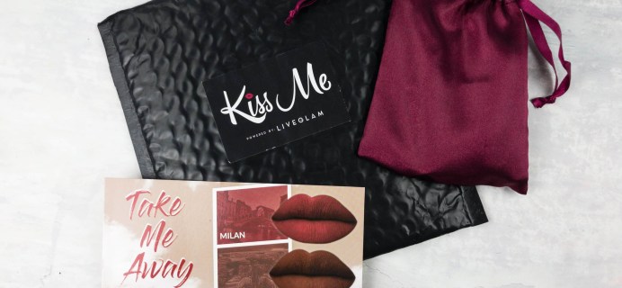 KissMe Lipstick Club April 2017 Subscription Box Review + FREE Lipstick Coupon!