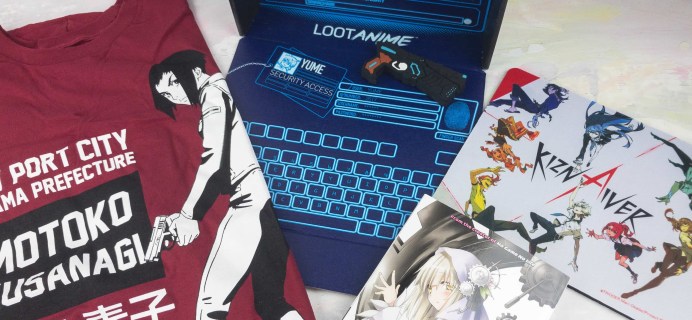 Loot Anime March 2017 Subscription Box Review & Coupons – FUTURE
