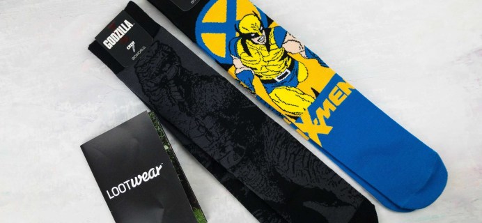 Loot Socks by Loot Crate March 2017 Subscription Box Review & Coupon